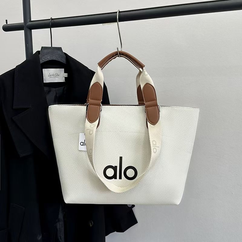 Alo 데일리 숄더 토트백 휴대용 핸드백 캐주얼 가방