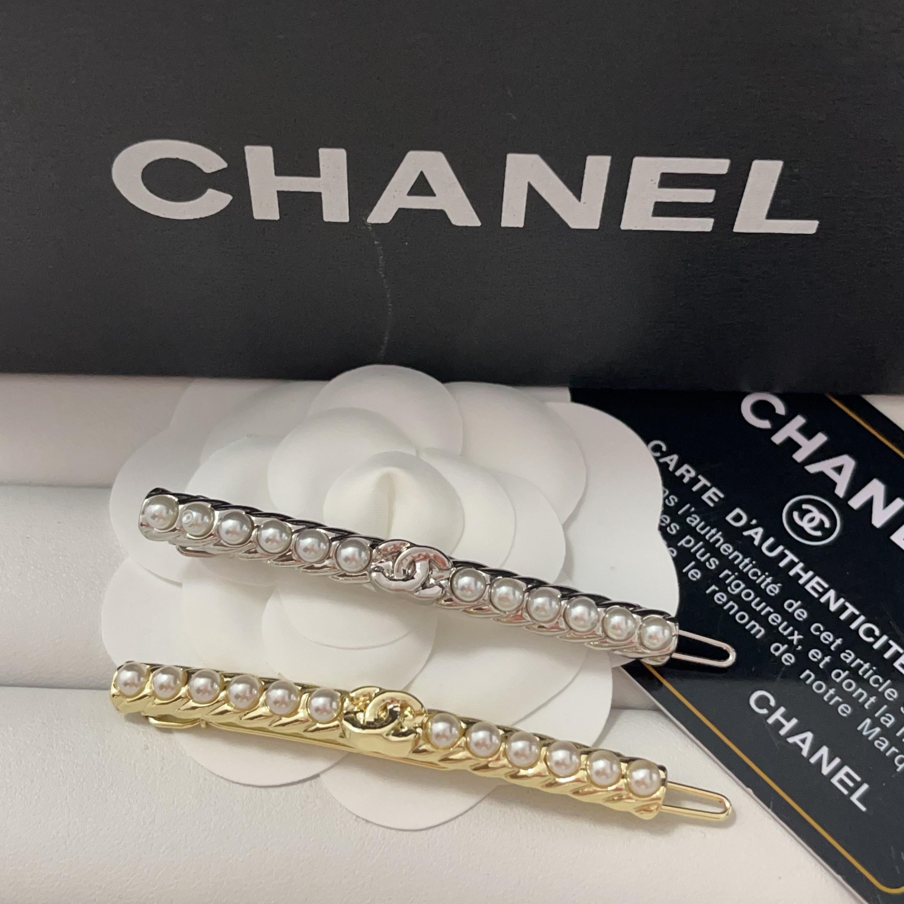 CHANEL 샤넬 클래식 헤어클립 여성 고급 데일리 헤어액세서리 선물추천