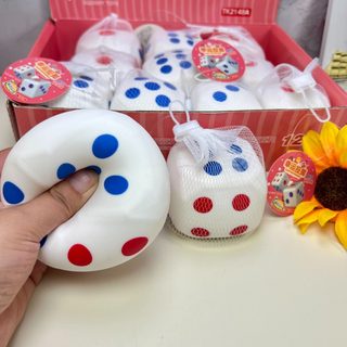 대형 주사위 말랑이 느린 복원 스트레스볼 압박 해소 장난감