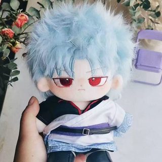 은혼 사카타 긴토키 20cm 솜인형 봉제인형 무골 유골 옵션 애착인형
