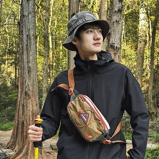 남성 방수 나일론 크로스백 등산 여행용 스포츠 슬링백 20L 이하