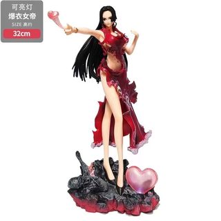 원피스 보아 핸콕 발광 피규어 32cm GK 조립식 장식품 박스형