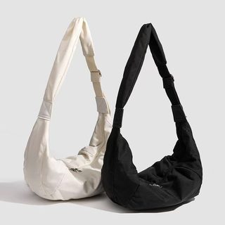 여성 나일론 호보백 소프트 미니 크로스백 숄더백 지짐이 백 데일리 캐주얼
