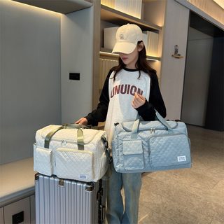 멀티 수납 여행가방 건습분리 보스턴백 기내용 휴대용 행거풀 여행짐가방