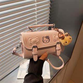 여아 카툰 PU 미니 크로스백 귀여운 사각 숄더백 장식 선택 가능