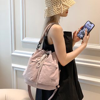 컬러풀폭스 여성 미니 버킷백 숄더 크로스백 토트백 데일리 출근 가방
