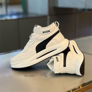 남녀공용 배색 경량 운동화 봄가을 데일리 캐주얼 스니커즈 끈 운동화