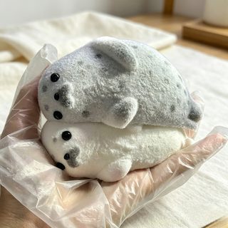 귀여운 물개 말랑이 TPR 소프트 촉감 스트레스 해소 동물 스퀴시 장난감