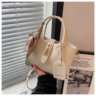 2026 봄 여성 PU 미니 버킷백 데일리 바스켓 토트 크로스백