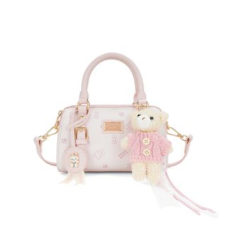 BeamKitty 여성 미니 토트백 PU 프린트 숄더 크로스백 데일리 가방