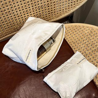 리본 화장품 파우치 대용량 휴대용 메이크업 수납 이너백 여성 여행용 파우치