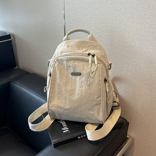 경량 옥스포드 방수 백팩 남녀공용 11인치 노트북 수납 출퇴근 여행용 숄더 토트백 22×11×29cm
