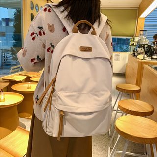 학생용 대용량 백팩 17인치 노트북 수납 생활방수 나일론 남녀공용 여행 책가방