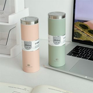 YES-WATER 200ml 미니 보온병 차거름망 휴대용 316 스테인리스 텀블러 여행용 물병