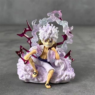 기어5 니카 루피 앉은 자세 피규어 PVC 9cm 차량용 장식용 애니메이션 모델