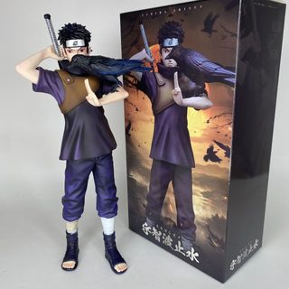 나루토 우치하 시스이 까마귀 피규어 27cm PVC 장식 모델 아카츠키 컬렉션