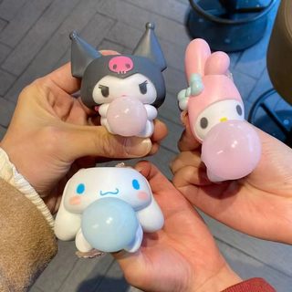 쿠로미 마이멜로디 시나모롤 버블 말랑이 PU 저속복원 스트레스 해소 촉감 장난감