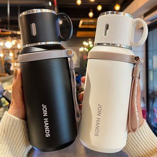 316 스테인리스 보온보냉 텀블러 600ml 800ml 차망 포함 휴대용 차량용 물병