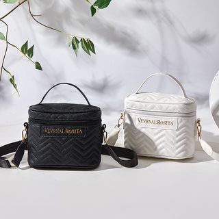 여성 미니 버킷백 PU 가죽 데일리 크로스백 싱글 숄더백