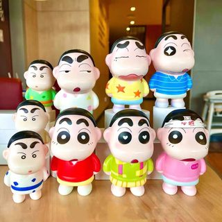 짱구 느린복원 PU 말랑이 스퀴시 스트레스 해소 장난감 랜덤 캐릭터 선물