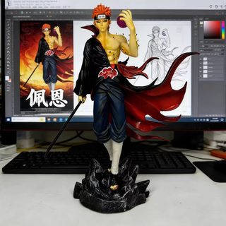나루토 페인 PVC 피규어 23cm 간편형 장식용 모델