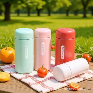미니 150ml 보온병 304 스테인리스 진공 텀블러 휴대용 포켓 보온컵