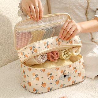 여행용 속옷 수납가방 브래지어 팬티 양말 3종 휴대용 정리함