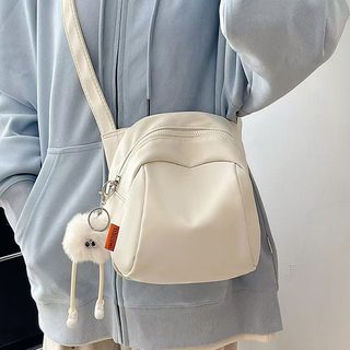 여성 나일론 크로스백 경량 대용량 조개형 숄더백 데일리 여행 가방
