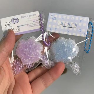 큐빅 고양이발 말랑이 키링 TPR 스트레스 해소 장난감 가방 펜던트