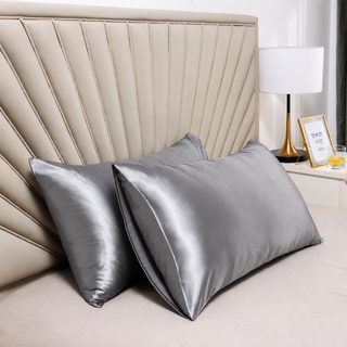 공장은 국경 간 속매통 비단 단면 얼음색 정베갯잇 pillowcase 싱글 모조 실베