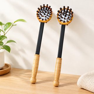 전자상거래 품질 양질의 실목질 마사지 두드리기 양면 두드리기 망치 손에 마사지봉 들고 등 두드리기 안마기 약속