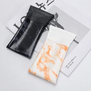 Ins풍 대리석 무늬 조립 탄주머니 트렌디한 광학 안경 가방 선글라스 선글라
