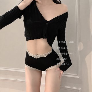 메리산 여성 하이웨이스트 보정 팬티 레이스 심리스 힙업 복부 보정 그래핀