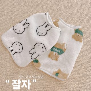 애완견 고양이 옷 가을 겨울 기모 보온 가정복 테디 비베어 중소견 의류 공장 공급원
