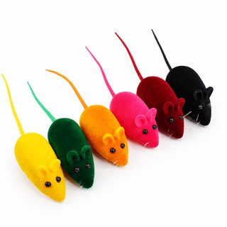 고양이 장난감 모방 벨벳 쥐 발성 고양이 답답함 해소 신기 고양이 오락 자