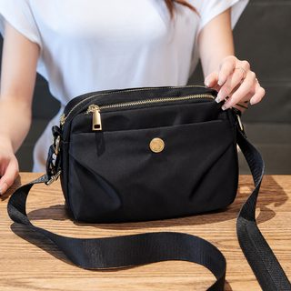 여성 옥스포드 방수 크로스백 가벼운 엄마 중년 여성용 미니 숄더백