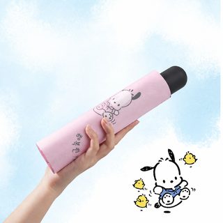 우산 귀여운 소녀 심플한 바람 높은 용모치 맑은 비 그늘 겸용 검정 고무 자동 우산 광고 로고 우산 인쇄 가능