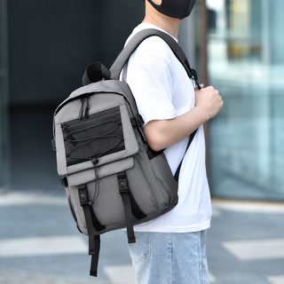 홍콩풍 패션 커플 작업복 가방 유행표 신상 백팩 한국판 원숙 아웃도어 백