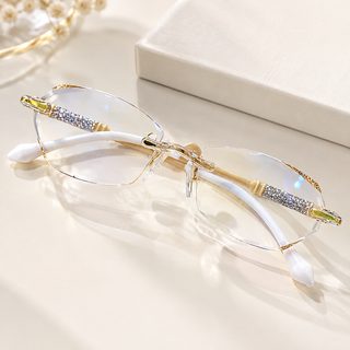무테 블루라이트 차단 다초점 돋보기 초경량 자동 초점 조절 노안 안경