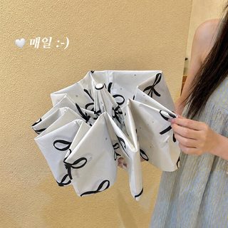Rosy 여성용 3단 접이식 양산 우산 UPF50+ 자외선 차단 블랙코팅 수동·자동 옵
