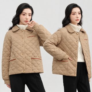 소향풍 링거 얇고 가벼운 면복녀 2023 가을겨울 신상 헐렁헐렁 보온 작은 키