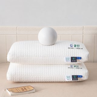 A급 니트 코튼 꺼짐 방지 경추 보호 숙면 베개솜 48x74cm 호텔 기숙사 1인용 베