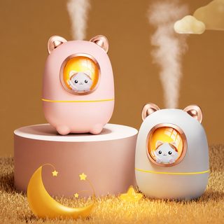 USB 휴대용 고양이 가습기 초음파 미니 분무기 사무실 책상용