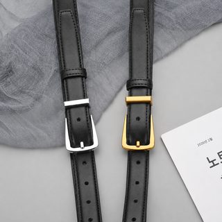 패셔너블한 여성 합금 버클 벨트 심플하고 우아한 원피스 액세서리 벨트 캐