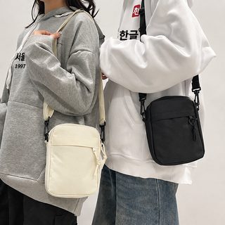 DIMO 남녀공용 미니 크로스백 옥스포드 데일리 캐주얼 사각 숄더백