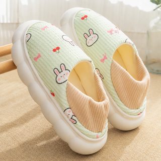두꺼운 바닥 일본계 산후조리 신발 여성식 임산부 사계절 신발 여름 미끄럼