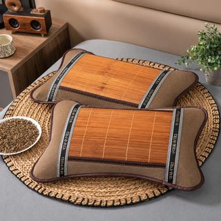 여름 냉감 메밀껍질 차향 베개 성인용 직사각 목베개 30x50 35x55cm