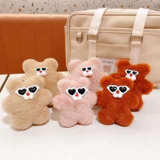 창의력 털털다닥다닥 곰 피규어 걸이 귀여운 인형 커플 미니 인형 가방 걸이 선물 열쇠고리