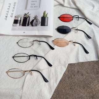 코스프레 단안경 한쪽 안경 플레인 렌즈 과장된 다크풍 레트로 서브컬처 액