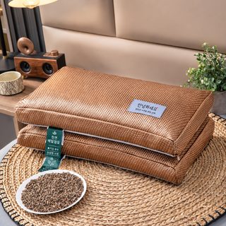 새로운 메밀 베개 여름 빙수 냉감 한식 얼음 덩굴 빵 베개 찻잎 베개 전체